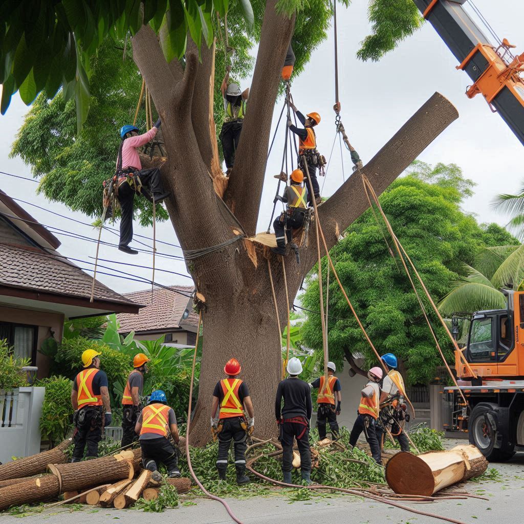 Professional Large Tree Removal Services In Biscayne Florida